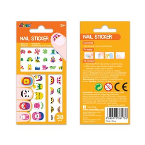 NAIL STICKER-ANIMALS 38PCS