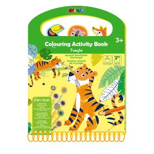 COLOURING ACTIVITY BOOK - JUNGLE