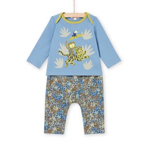 Βρεφικό Σετ για Αγόρια Sky Blue Jungle