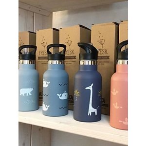 ΘΕΡΜΟΣ FRESK GIRAF ΑΠΟ ΑΝΟΞΕΙΔΩΤΟ ΑΤΣΑΛΙ 350ML ΜΕ ΔΙΠΛΟ ΠΩΜΑ