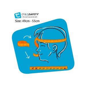 ΠΑΙΔΙΚΟ ΚΡΑΝΟΣ ΜΕ ΖΩΑΚΙΑ CRAZY SAFETY - GIRAFFE BLUE
