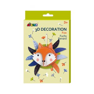 ΠΑΙΔΙΚΟ 3D DECORATION | FOX 3D AVENIR