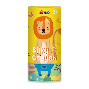 ΠΑΙΔΙΚΟΙ ΜΑΡΚΑΔΟΡΟΙ AVENIR SILKY CRAYONS - LION