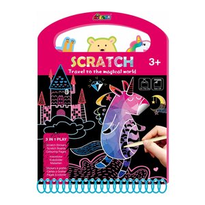 ΠΑΙΔΙΚΟ SCRATCH BOOK - MAGICAL AVENIR