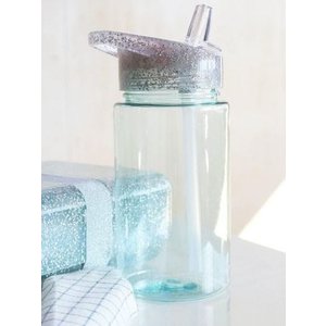 A LITTLE LOVELY COMPANY ΠΑΓΟYΡΙ 450ML GLITTER-SILVER ΓΙΑ ΚΟΡΙΤΣΙΑ