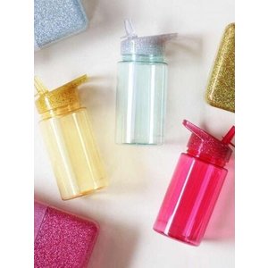 A LITTLE LOVELY COMPANY ΠΑΓΟYΡΙ 450ML GLITTER-SILVER ΓΙΑ ΚΟΡΙΤΣΙΑ