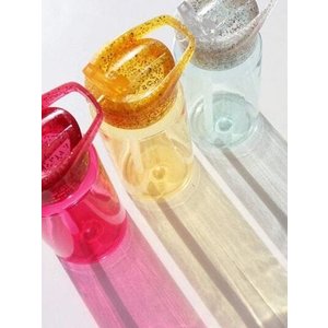 A LITTLE LOVELY COMPANY ΠΑΓΟYΡΙ 450ML GLITTER-SILVER ΓΙΑ ΚΟΡΙΤΣΙΑ