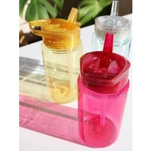 A LITTLE LOVELY COMPANY ΠΑΓΟYΡΙ 450ML GLITTER-SILVER ΓΙΑ ΚΟΡΙΤΣΙΑ