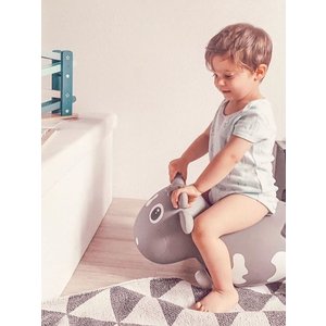 KIDZZFARM Φουσκωτή Γκρί Αγελάδα Bella the Cow Junior