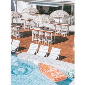 Παιδικό Φουσκωτό Στρώμα Αέρα SunnyLife για κολύμπι Luxe Rose Bottle