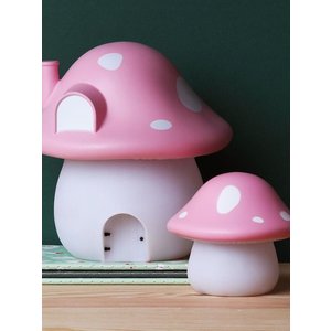 A Little Lovely Company Led Παιδικό Διακοσμητικό Φωτιστικό Pink Mushroom