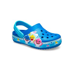 ΠΑΙΔΙΚΑ UNISEX ΠΑΠΟΥΤΣΙΑ CROCS CLOCBAND FUN LAB BABY SHARK