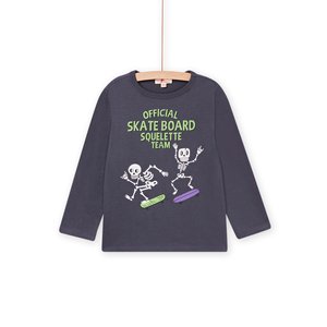 Παιδική Μπλούζα για Αγόρια Skate Squelette Team