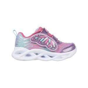 ΒΡΕΦΙΚΑ ΡΟΖ ΠΑΠΟΥΤΣΙΑ SKECHERS S LIGHTS-TWISTY BRIGHTS WINGIN’IT ΓΙΑ ΚΟΡΙΤΣΙΑ