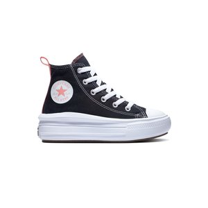 ΠΑΙΔΙΚΑ ΜΑΥΡΑ ΠΑΠΟΥΤΣΙΑ CONVERSE CHUCK TAYLOR ALL STAR MOVE PLATFORM ΓΙΑ ΚΟΡΙΤΣΙΑ