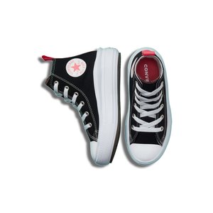 ΠΑΙΔΙΚΑ ΜΑΥΡΑ ΠΑΠΟΥΤΣΙΑ CONVERSE CHUCK TAYLOR ALL STAR MOVE PLATFORM ΓΙΑ ΚΟΡΙΤΣΙΑ