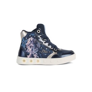 ΠΑΙΔΙΚΑ ΣΚΟΥΡΑ ΜΠΛΕ ΠΑΠΟΥΤΣΙΑ GEOX SKYLIN DISNEY FROZEN ELSA ΓΙΑ ΚΟΡΙΤΣΙΑ