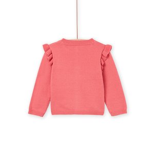Βρεφική Ζακέτα για Κορίτσια Pink Fuzzy Rabbit