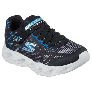 ΠΑΙΔΙΚΑ ΜΑΥΡΑ ΠΑΠΟΥΤΣΙΑ SKECHERS S LIGHTS VORTEX 2.0 ΓΙΑ ΑΓΟΡΙΑ