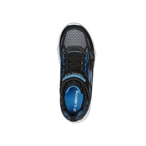Παιδικά Αθλητικά Παπούτσια Skechers S Lights Vortex 2.0 για Αγόρια Blue/Black (Μεγέθη 27-35)