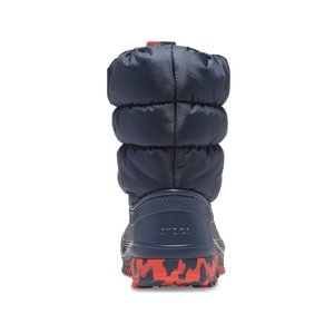 ΠΑΙΔΙΚΑ ΣΚΟΥΡΑ ΜΠΛΕ ΠΑΠΟΥΤΣΙΑ ΧΙΟΝΙΟΥ CROCS CLASSIC NEO PUFF ΓΙΑ ΑΓΟΡΙΑ