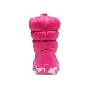 ΠΑΙΔΙΚΑ ΡΟΖ ΠΑΠΟΥΤΣΙΑ ΧΙΟΝΙΟΥ CROCS CLASSIC NEO PUFF ΓΙΑ ΚΟΡΙΤΣΙΑ