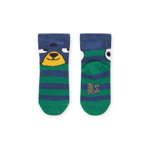 Βρεφικές Κάλτσες για Αγόρια Μπλε/Πράσινο Stripes