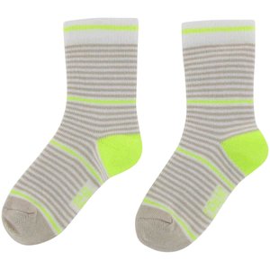 Βρεφικές Κάλτσες για Αγόρια Grey/Neon Yellow