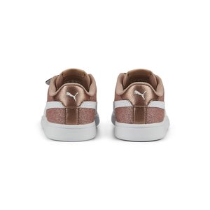 ΠΑΙΔΙΚΑ ΡΟΖ ΠΑΠΟΥΤΣΙΑ PUMA SMASH V2 GLITZ GLAM ΓΙΑ ΚΟΡΙΤΣΙΑ
