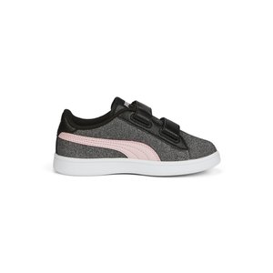 ΠΑΙΔΙΚΑ ΣΚΟΥΡΑ ΓΚΡΙ ΠΑΠΟΥΤΣΙΑ PUMA SMASH V2 GLITZ GLAM ΓΙΑ ΚΟΡΙΤΣΙΑ