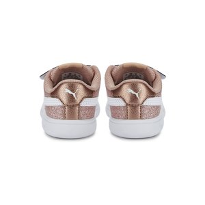 ΒΡΕΦΙΚΑ ΡΟΖ ΠΑΠΟΥΤΣΙΑ PUMA SMASH V2 GLITZ GLAM ΓΙΑ ΚΟΡΙΤΣΙΑ