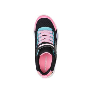 ΠΑΙΔΙΚΑ ΜΑΥΡΑ/ΡΟΖ ΠΑΠΟΥΤΣΙΑ SKECHERS MICROSPEC BRIGHT RETROS ΓΙΑ ΚΟΡΙΤΣΙΑ