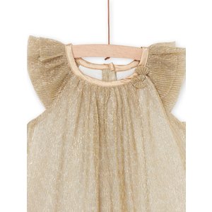 Βρεφικό Φόρεμα για Κορίτσια Festive Gold