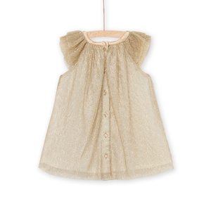 Βρεφικό Φόρεμα για Κορίτσια Festive Gold