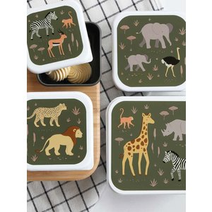 A LITTLE LOVELY COMPANY: ΣΕΤ 4 ΔΟΧΕΙΑ ΦΑΓΗΤΟΥ LUNCH & SNACK BOX 