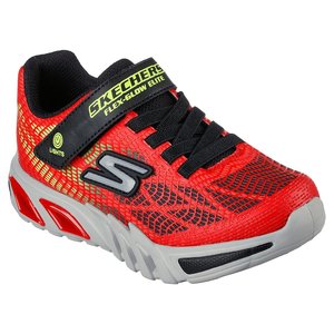 ΠΑΙΔΙΚΑ ΚΟΚΚΙΝΑ/ΜΑΥΡΑ ΑΘΛΗΤΙΚΑ ΠΑΠΟΥΤΣΙΑ SKECHERS FLEX – GLOW ELITE – VORLO ΓIA ΑΓΟΡΙΑ