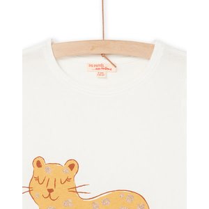 Παιδική Μπλούζα για Κορίτσια Cute Tiger