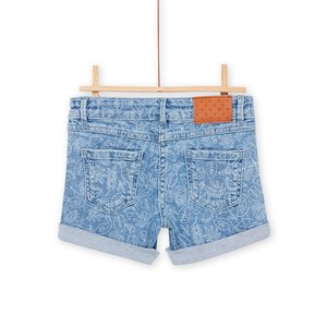 Παιδικό Σορτς για Κορίτσια Denim Flamingo