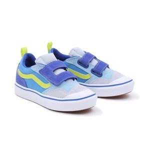 ΠΑΙΔΙΚΑ ΠΑΠΟΥΤΣΙΑ VANS OLD SKOOL V COMFYCUSH BLUE ΓΙΑ ΚΟΡΙΤΣΙΑ