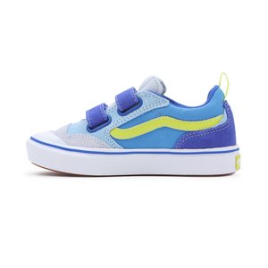 ΠΑΙΔΙΚΑ ΠΑΠΟΥΤΣΙΑ VANS OLD SKOOL V COMFYCUSH BLUE ΓΙΑ ΚΟΡΙΤΣΙΑ