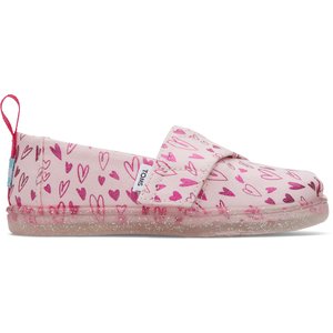 Βρεφικά Παπούτσια Toms για Κορίτσια Hearts Print