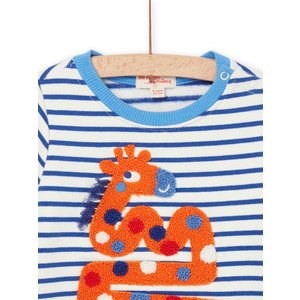 Βρεφικό Φούτερ για Αγόρια Dotted Giraffe