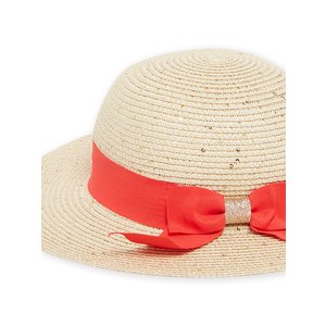Παιδικό Καπέλο για Κορίτσια Straw Orange