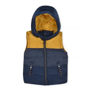 Βρεφικό Μπουφάν για Αγόρια Mustard/Navy