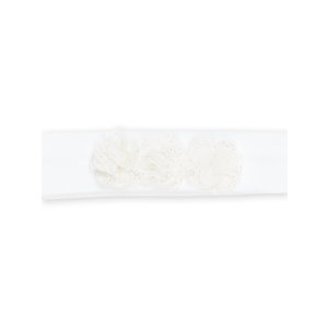 Βρεφική Κορδέλα για Κορίτσια White Flowers