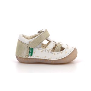 Βρεφικά Παπούτσια KICKERS για Κορίτσια Sushy White/Gold