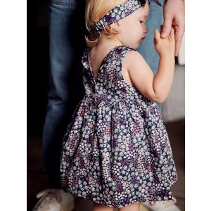 Βρεφικό Φόρεμα για Κορίτσια Navy Floral
