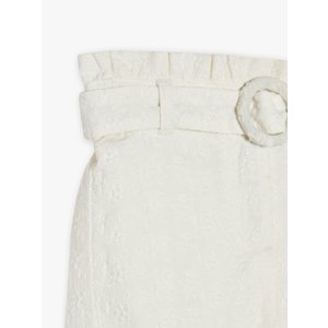 Παιδικό Σορτς για Κορίτσια Creme Embroidery