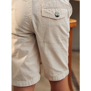 Παιδική Βερμούδα για Αγόρια Stripped Beige