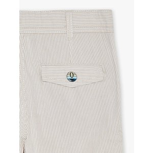 Παιδική Βερμούδα για Αγόρια Stripped Beige